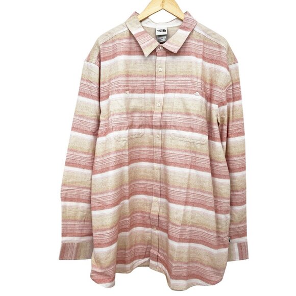 The North Face Other - The North Face Arroyo Lightweight Flannel Shirt Men’s 3XL Shadow Stripe